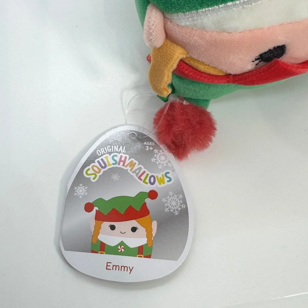 Squishmallows Christmas Holiday Set‎ Nicolette Emmy Darla 5 Inch Plush NWT